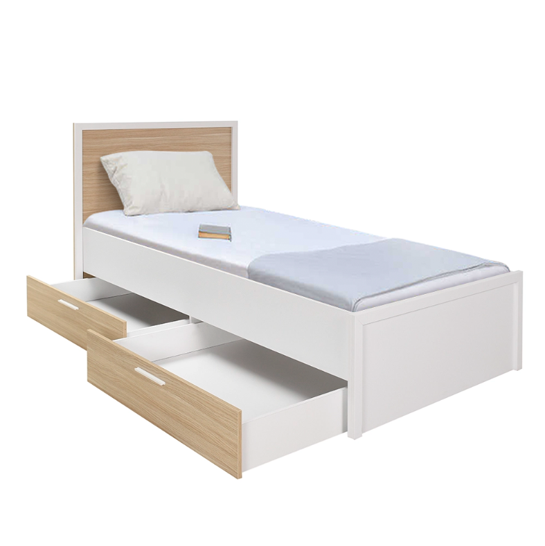 Oxford - KRC-1402-MB-2 - מיטה וחצי - אלון לבן