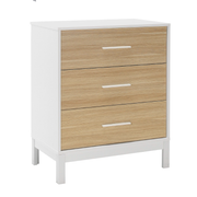 Lilium-SFN-1403-MB-1 - אלון-לבן- שידת מגירות מעוצבת