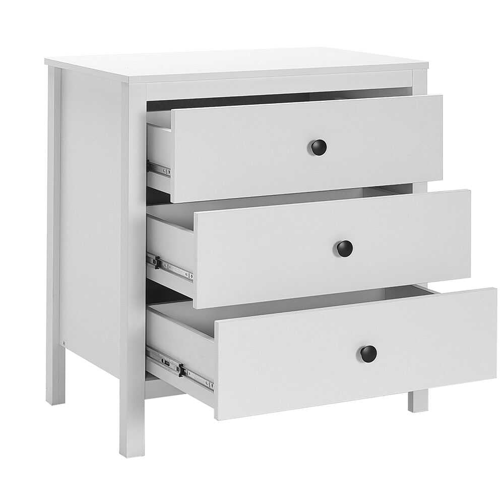 Kody - SFN-993-BB-1-לבן - שידת מגירות מעוצבת