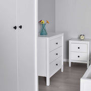 Kody - SFN-993-BB-1-לבן - שידת מגירות מעוצבת