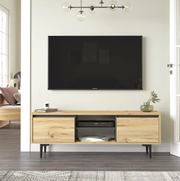 Coral-AR1 -KA - אלון-פחם- מזנון טלוויזיה מעוצב