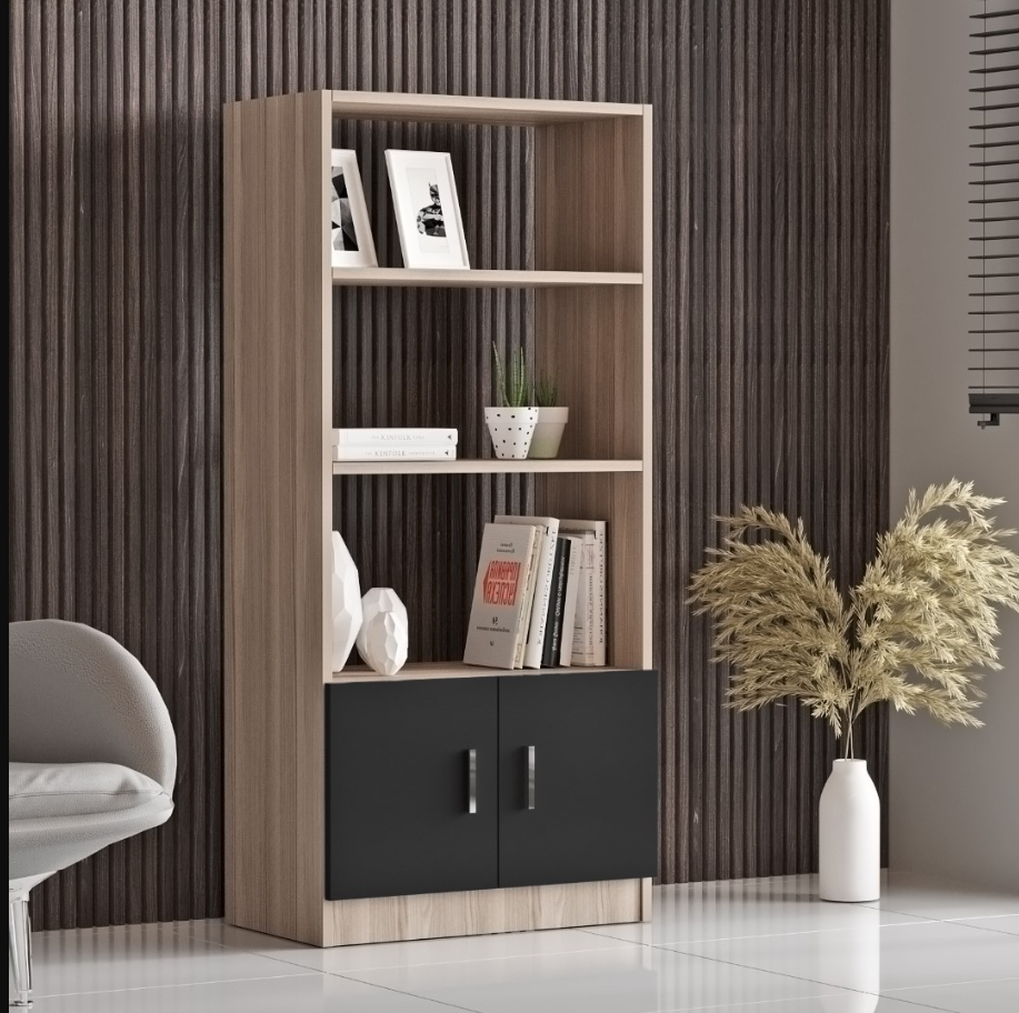 Varia VO4-OB –אלון-שחור - ספרייה מעוצבת