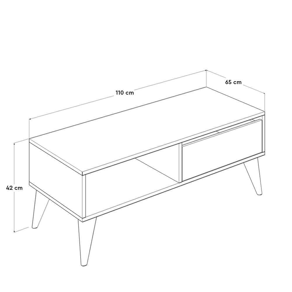 Gambel SHP-655 – שולחן סלון עם מגירה