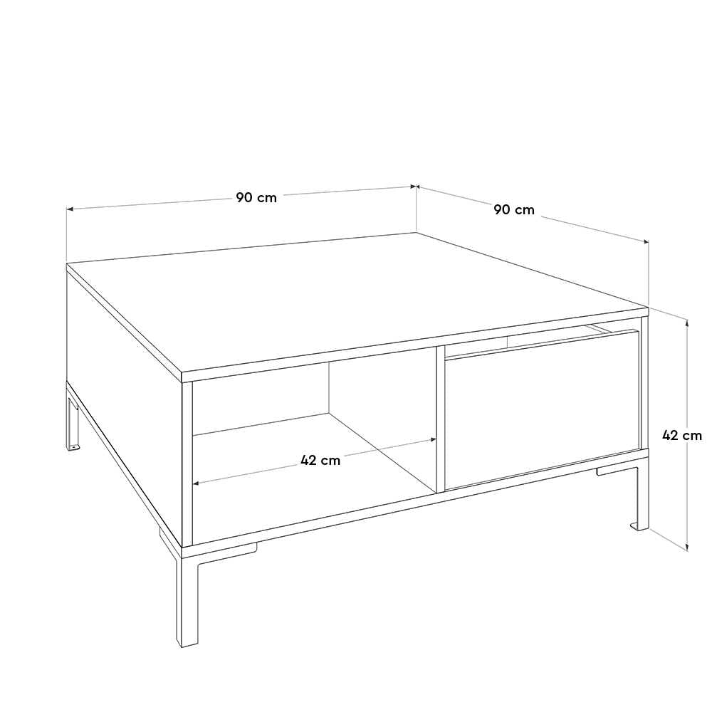 Kent SHP-660 – שולחן סלון עם מגירה