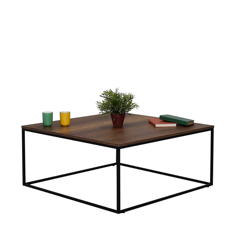 Meydan-SHP-980– אגוז- שולחן סלון ריבועי