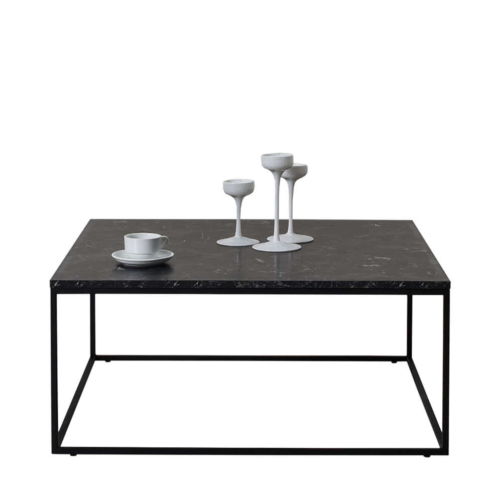 Meydan-SHP-980– דמוי שיש- שולחן סלון ריבועי