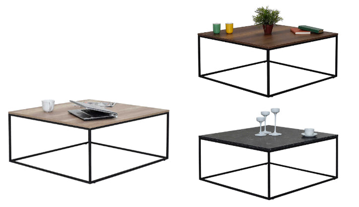 Meydan-SHP-980– דמוי שיש- שולחן סלון ריבועי