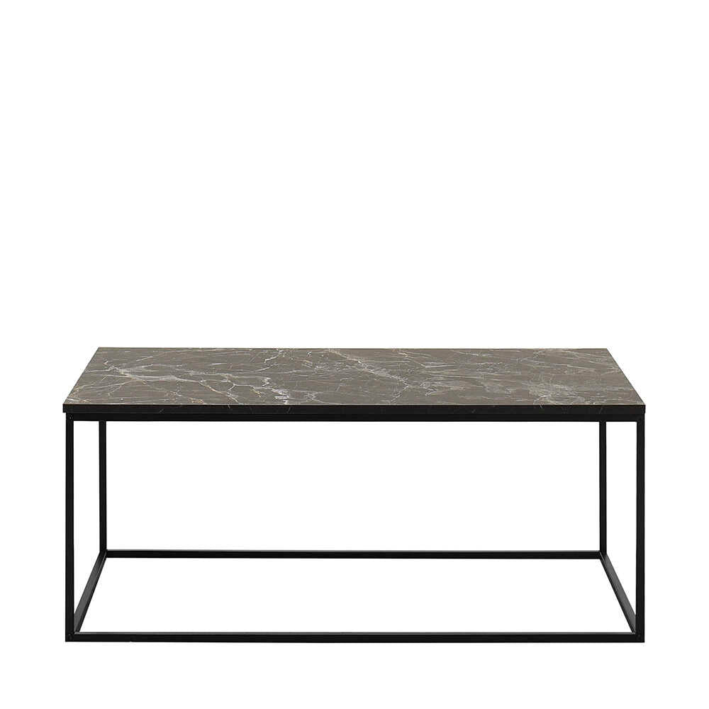 Rist- SHP-985-דמוי שיש-  שולחן קפה מלבני