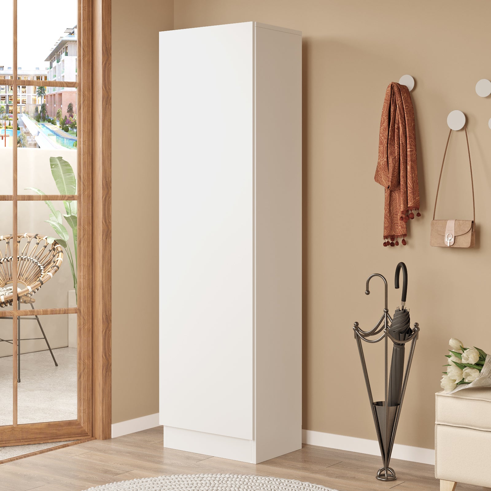 צ'ארמי V3 לבן - ארון ללא מראה