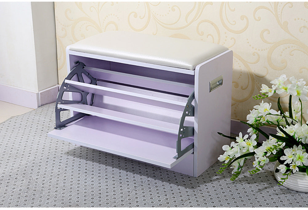 אריאל לבן - שידת נעליים