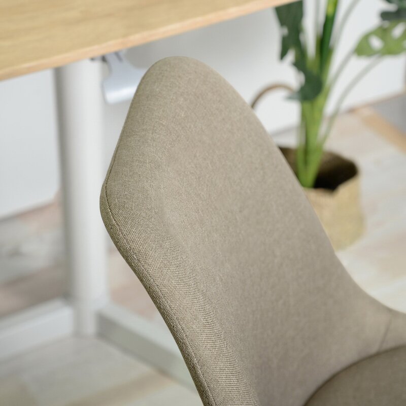 HIGOS קרם אפרפר - כיסא משרדי