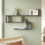 Willo  אפור - מדף מעוצב