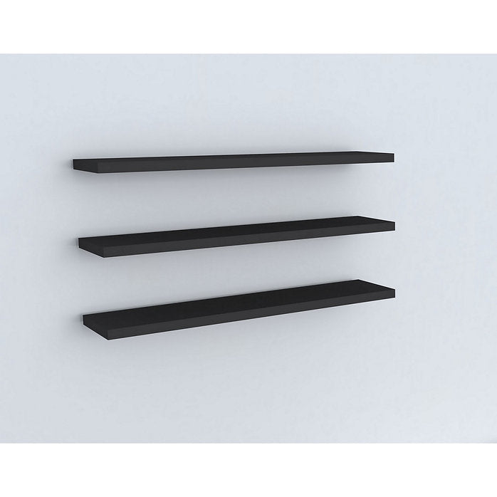 שלישיית מדפים צפים - BOSS אפור