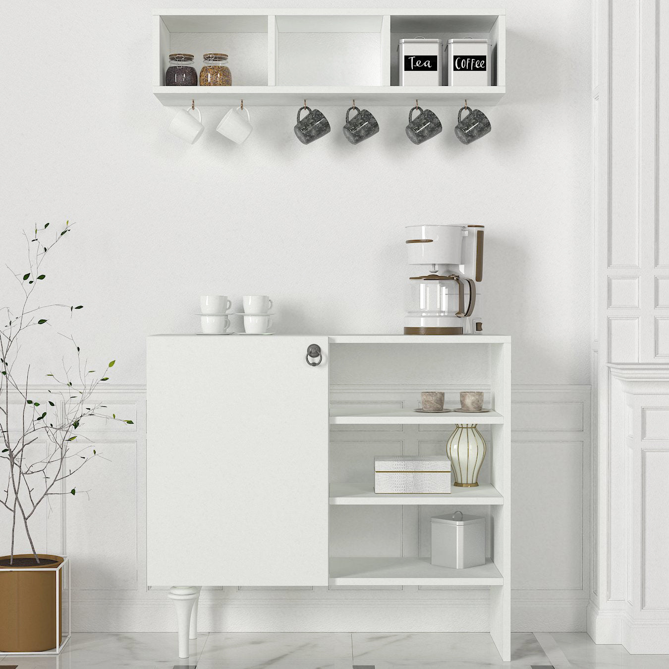 לוויטה DE7458 - ארונית מעוצבת רב תכליתית