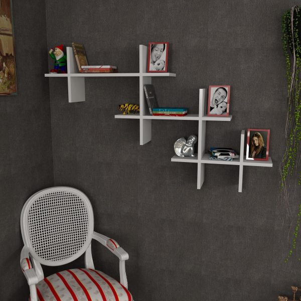 DE0332-וולנטינו - מדף כוורת