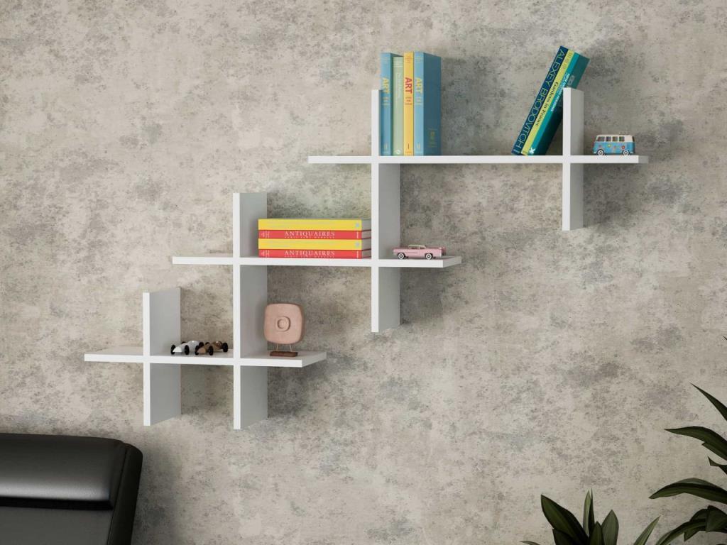 DE0332-וולנטינו - מדף כוורת