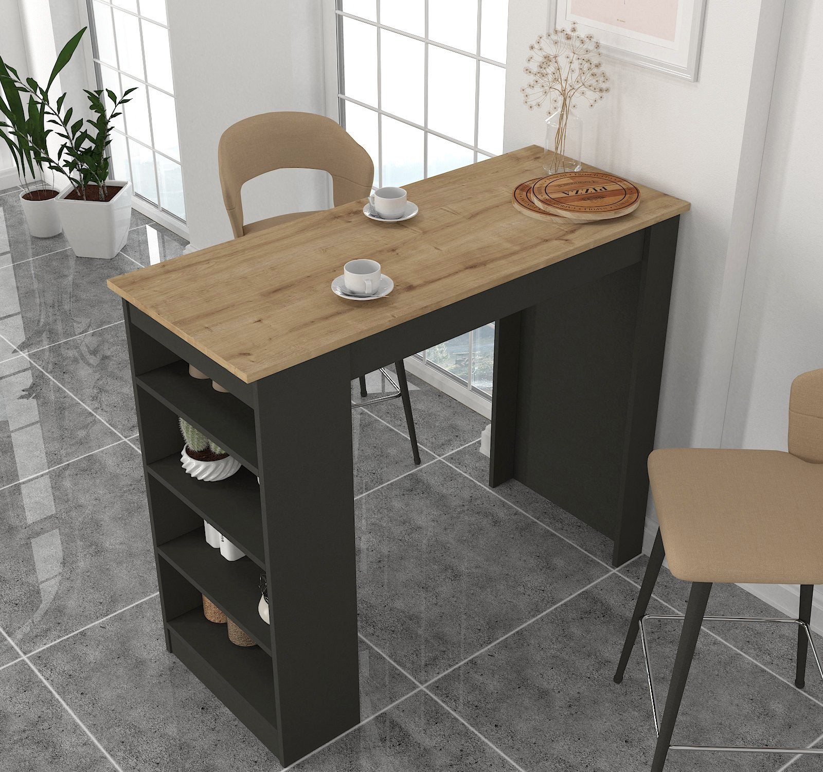 מילאנו ST1-AA – שולחן בר מעוצב