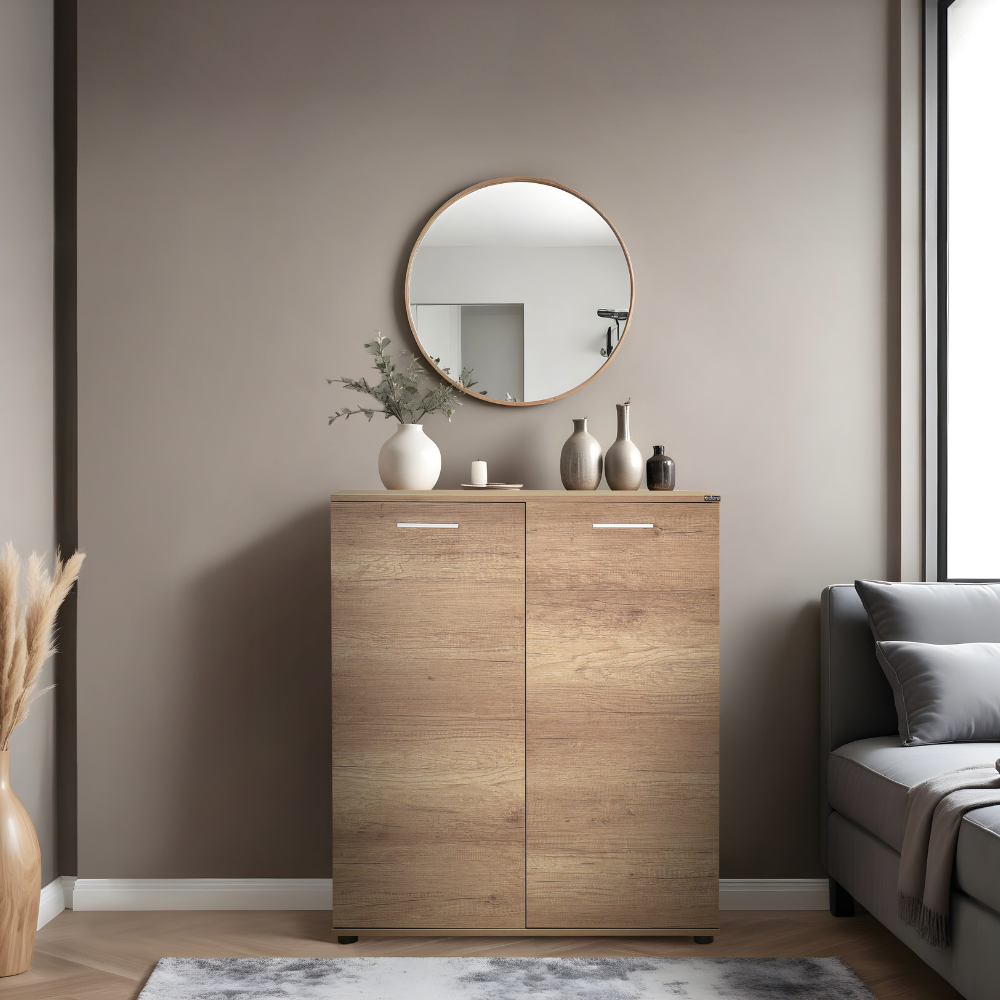 לוקאס חום DR-520 - ארון נעליים נמוך