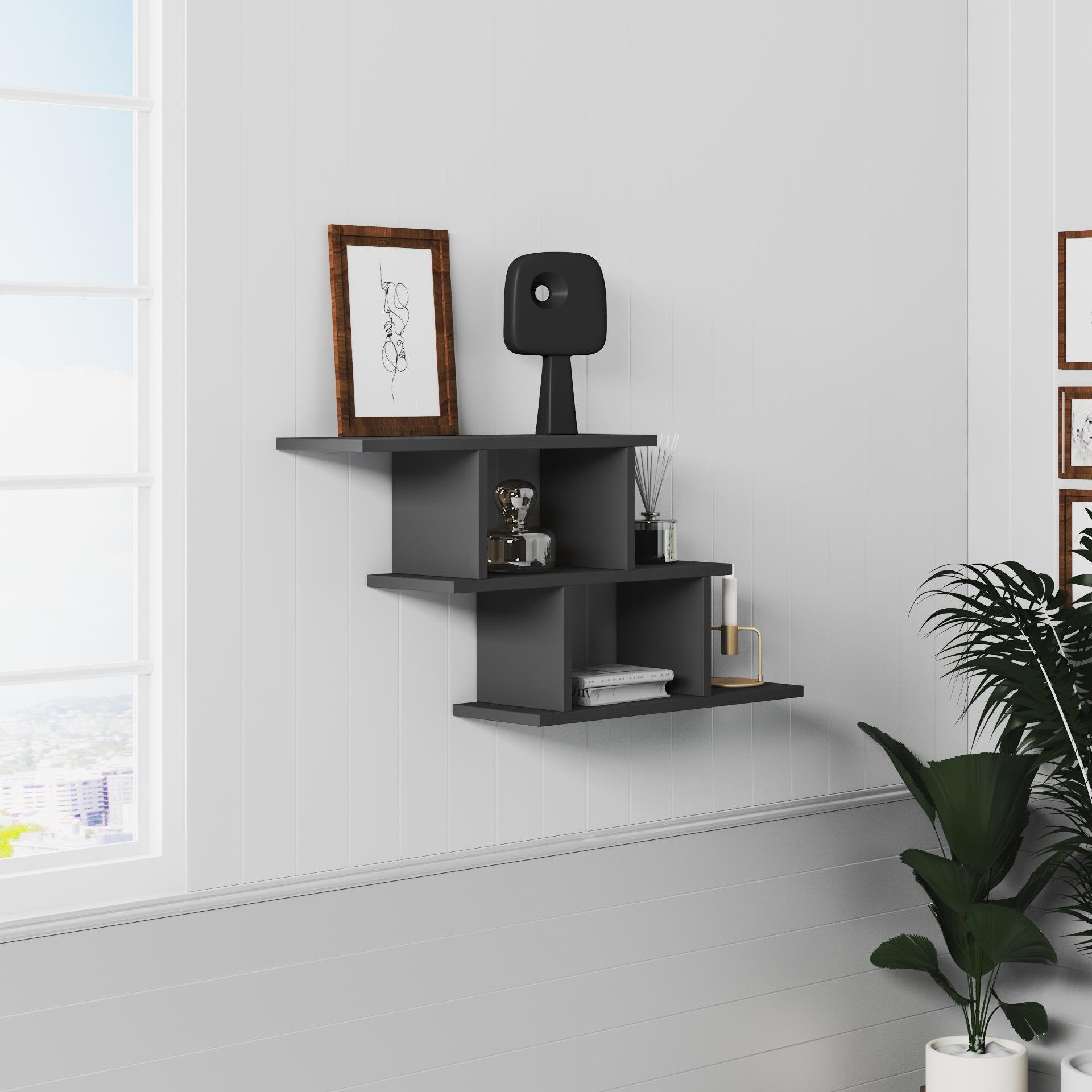 Funda פחם - מדף מעוצב