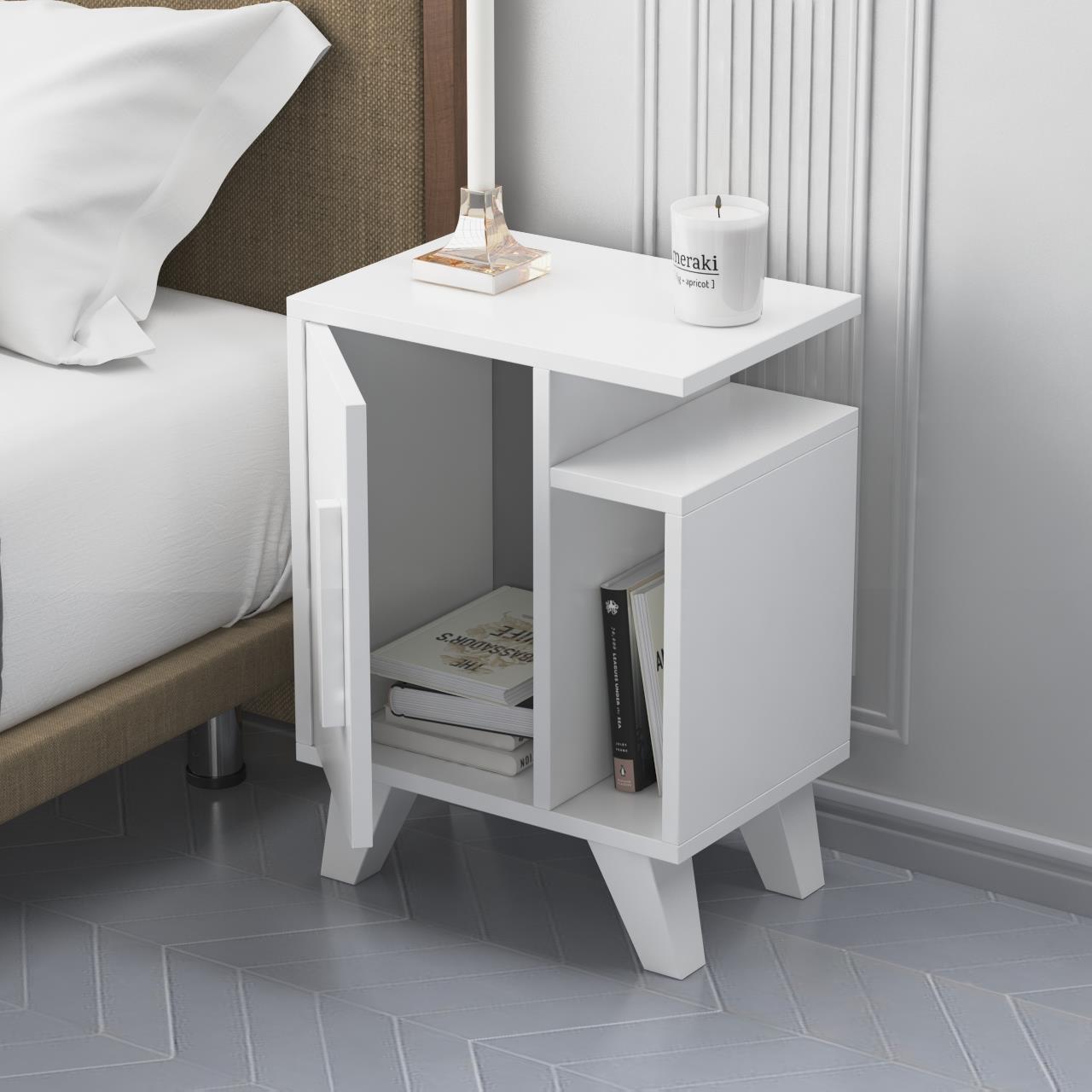 Bengi - שידת לילה - לבן