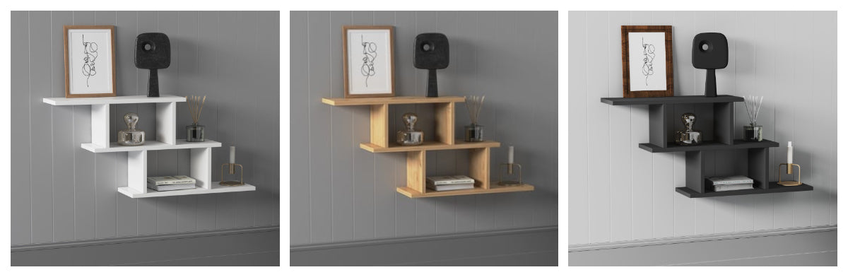 Funda מדף מעוצב - לבן