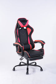 טוד אדום-שחור - כיסא גיימינג עם הדום