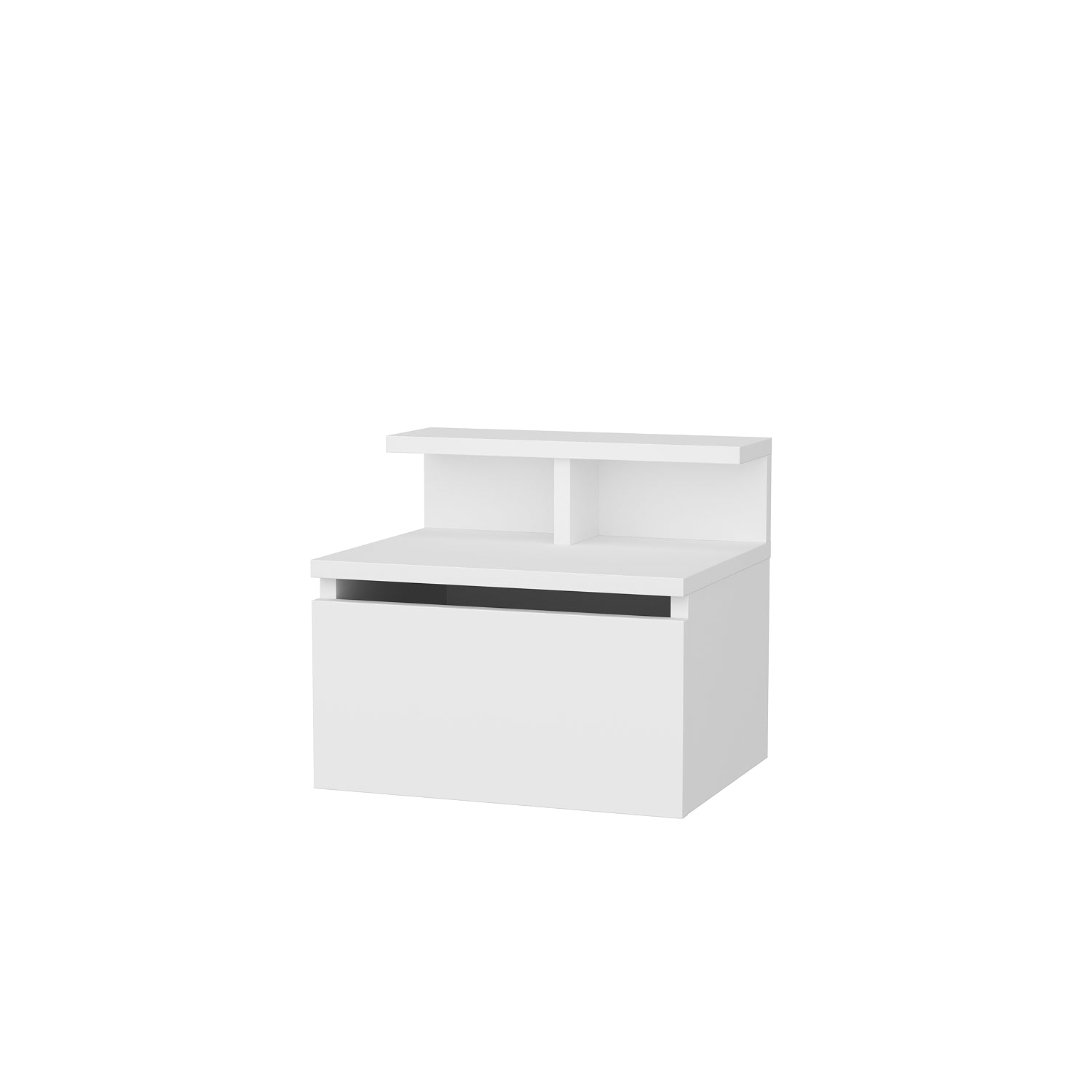 Alice - שידת לילה צפה - לבן