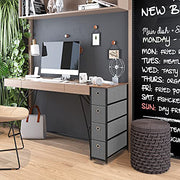 שידת מתכת עם 4 מגירות בד צרות דגם cr377 מסדרת Siena