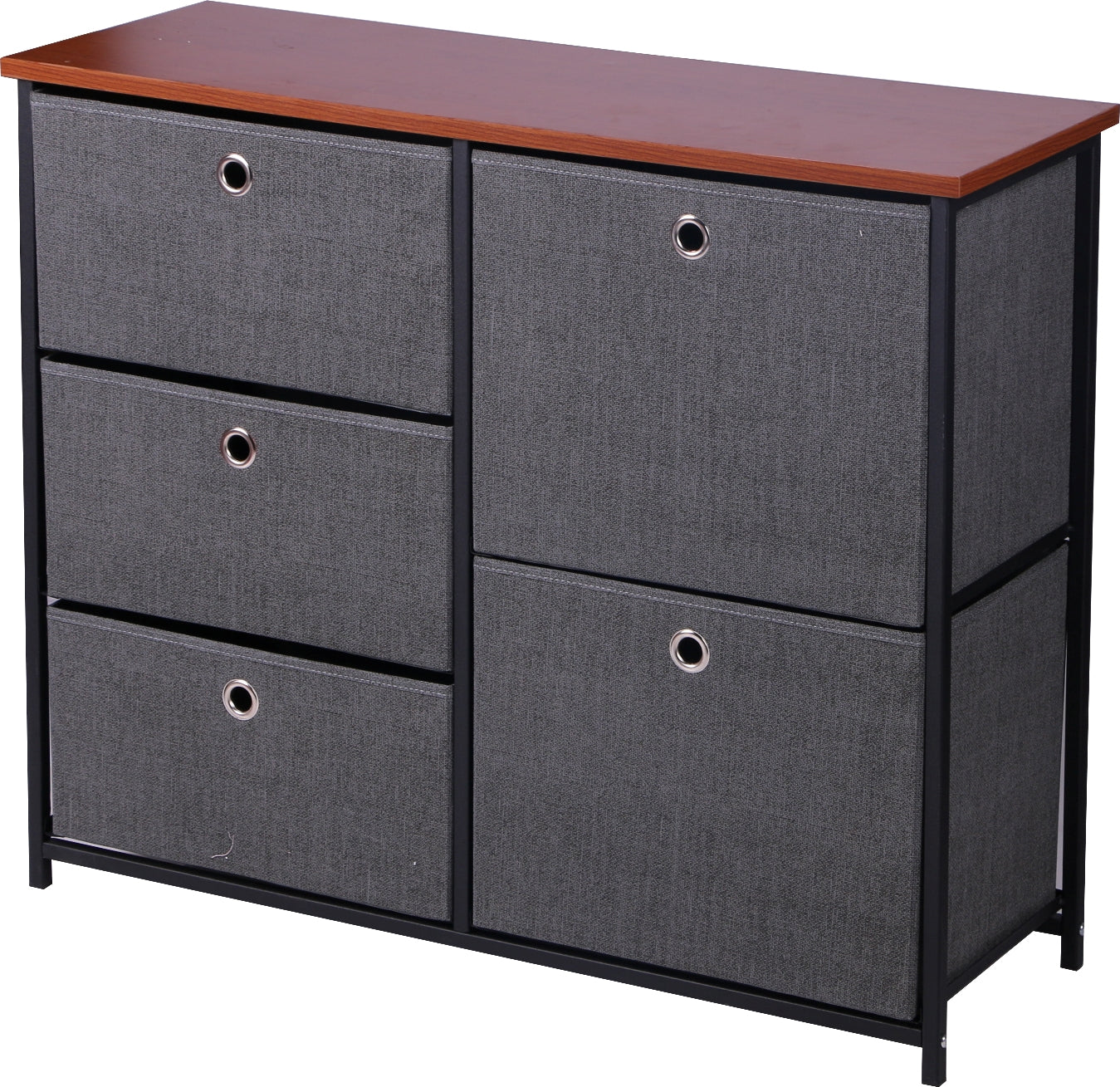 שידת מתכת עם 5 מגירות בד דגם cr375 מסדרת Siena