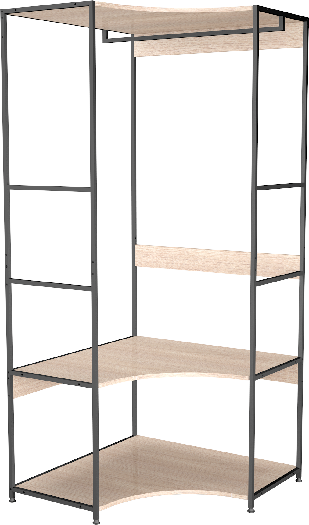 יחידת מידוף פינתית 5T מסדרת WORD