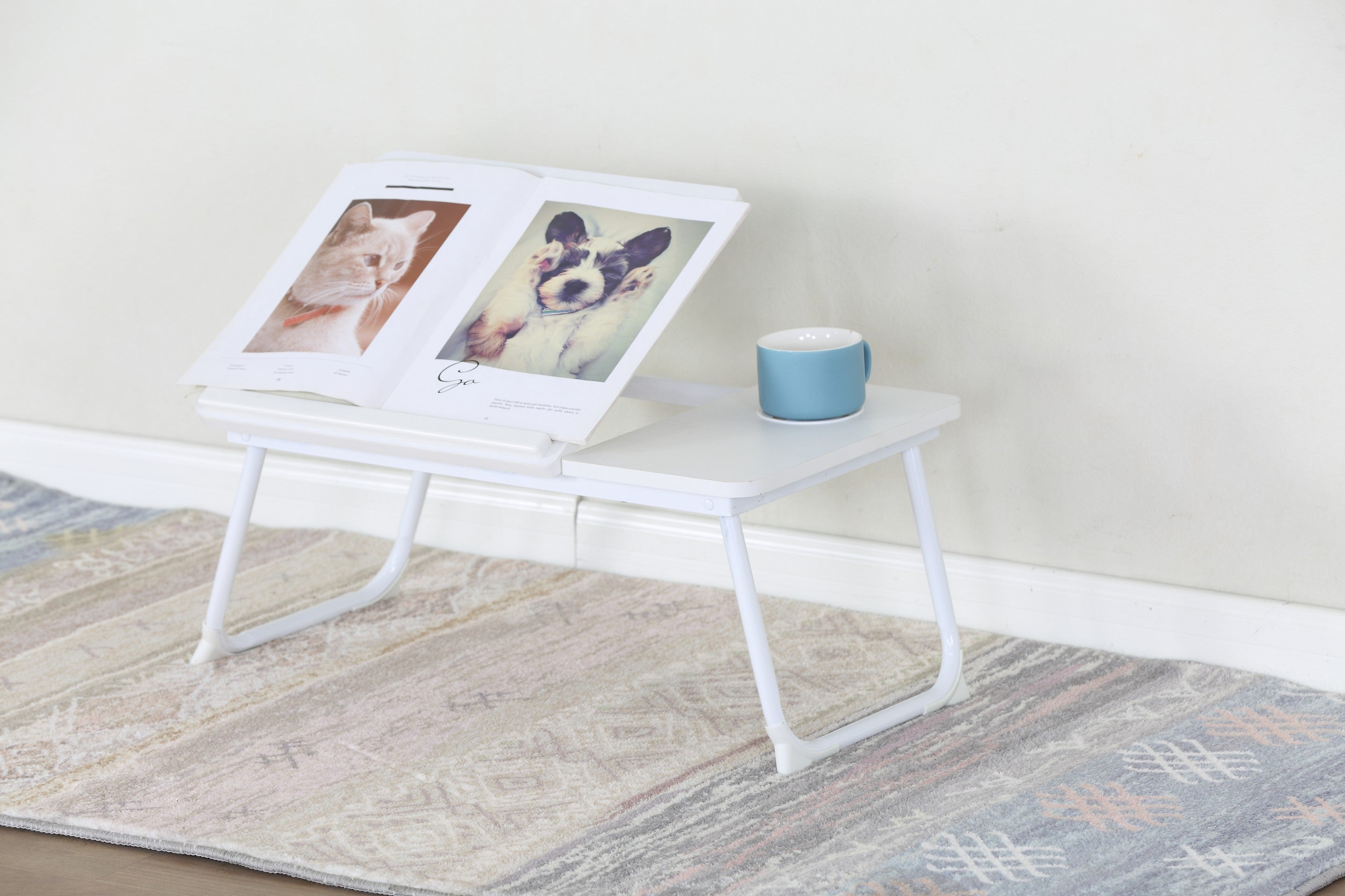 שולחן למחשב נייד MIAMI לבן