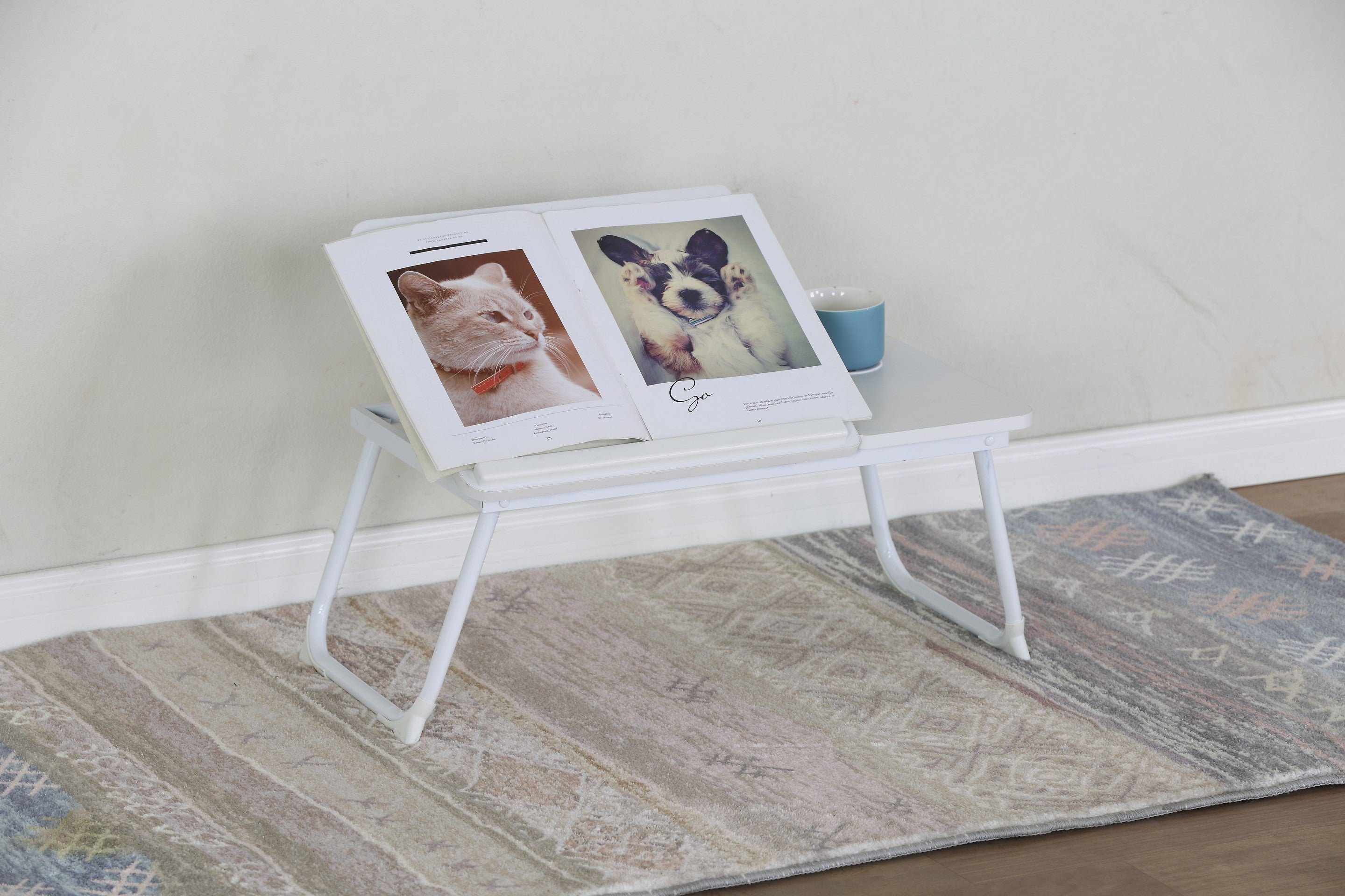 שולחן למחשב נייד MIAMI לבן