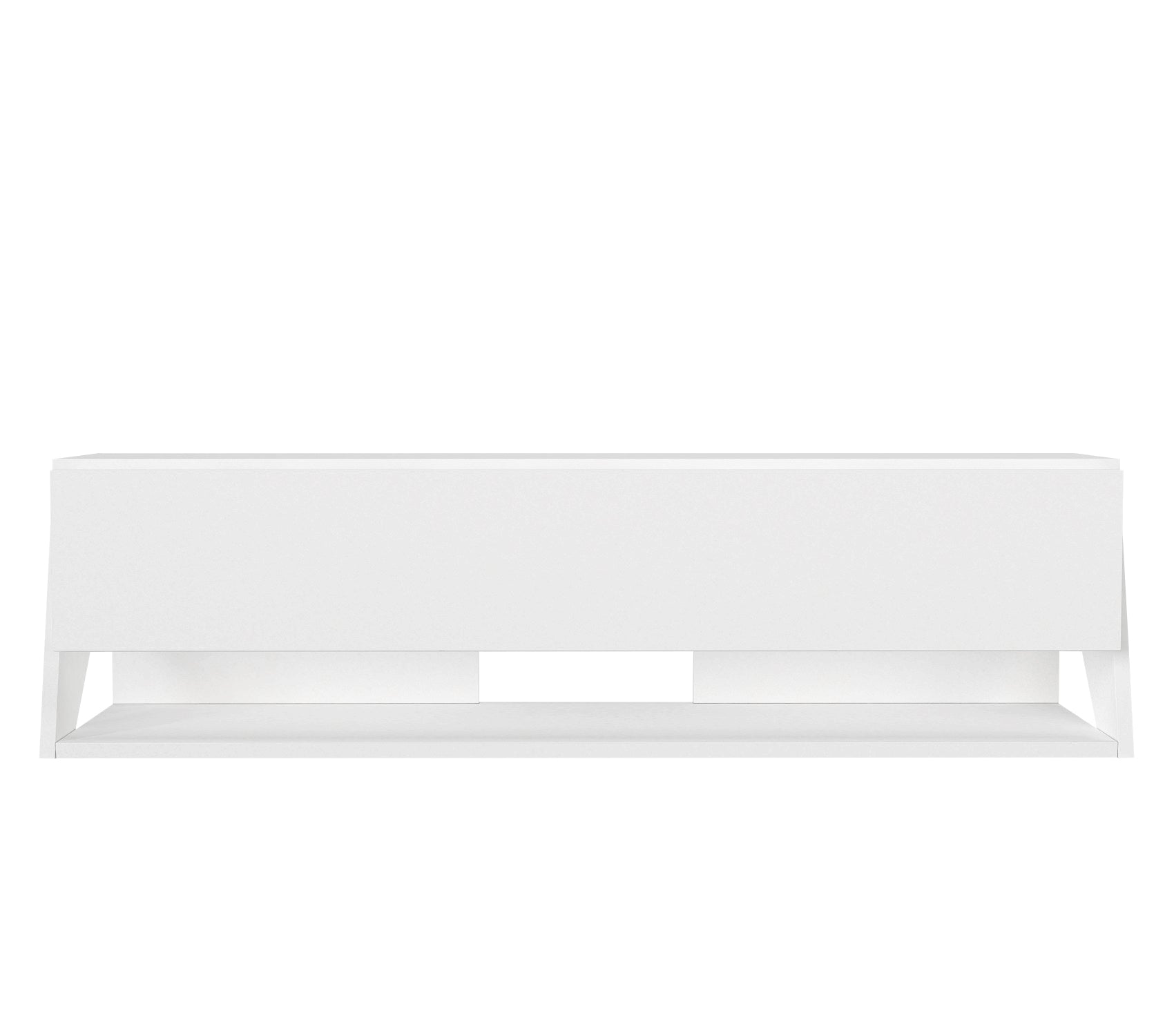 ליטוס DE2569 - לבן - מזנון טלוויזיה צף