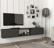 Hilary - DE8806- אפור - מזנון טלוויזיה צף