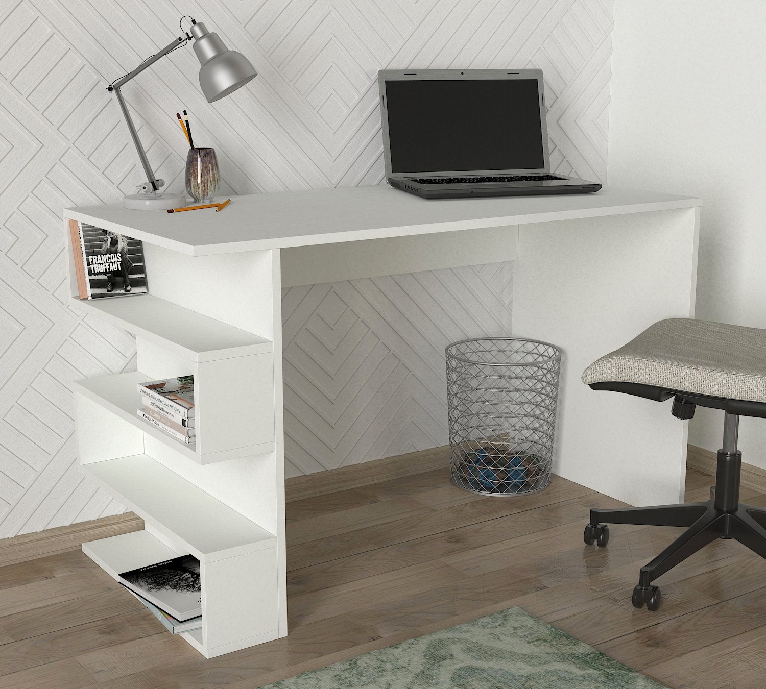 קליאורה 9520DE לבן - עמדת עבודה