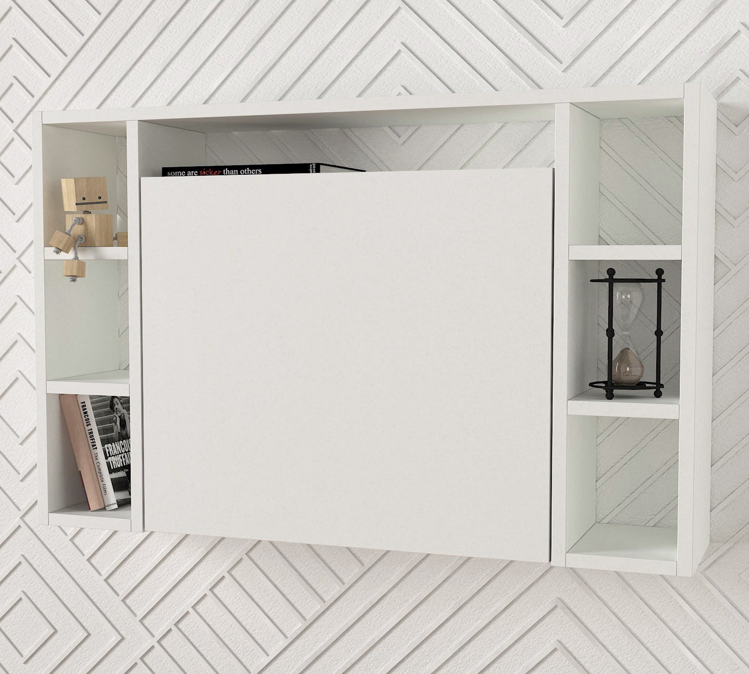 איסטה DE5300 לבן - עמדת עבודה נפתחת