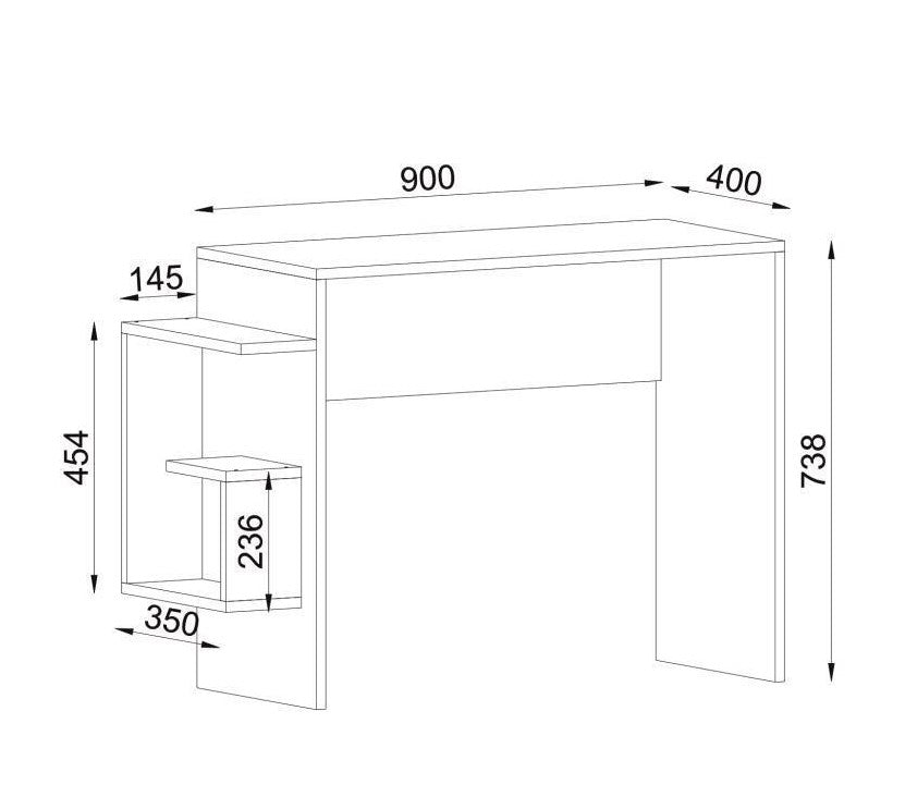 DE1322-אלסקה לבן - עמדת עבודה