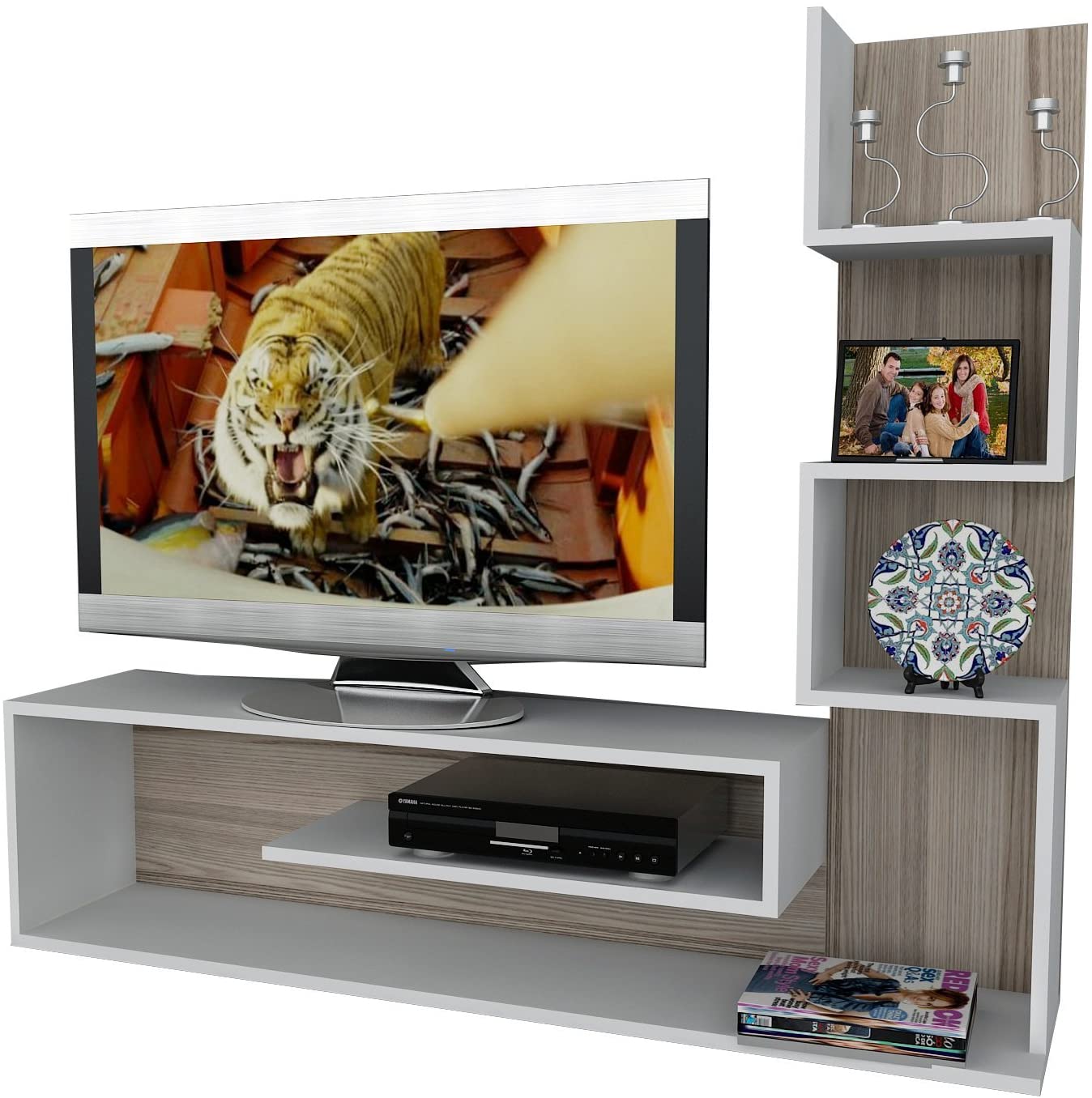 DE1711-מיטאן - מזנון משולב ספריה