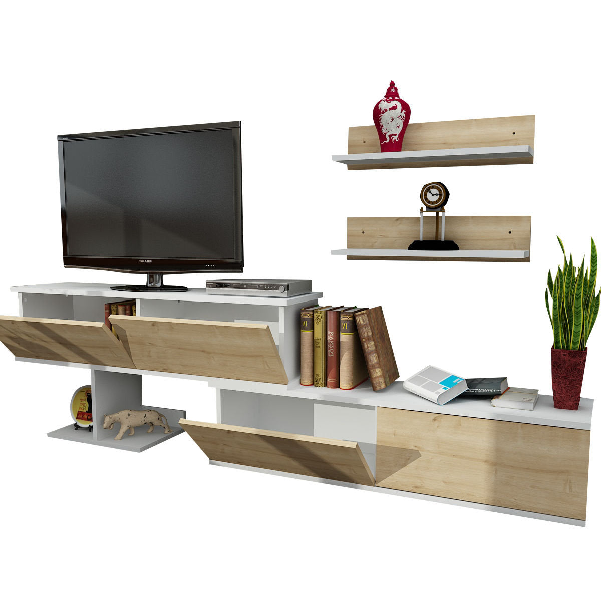 DE2220-מקסימוס - מזנון עם מדפים