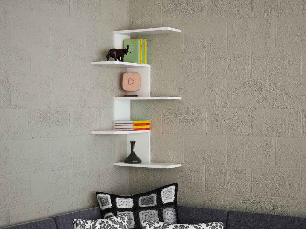 DE3449-קאניקה - יחידת מדפים פינתית