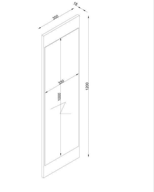 DE3951-וונדיק - מראת קיר