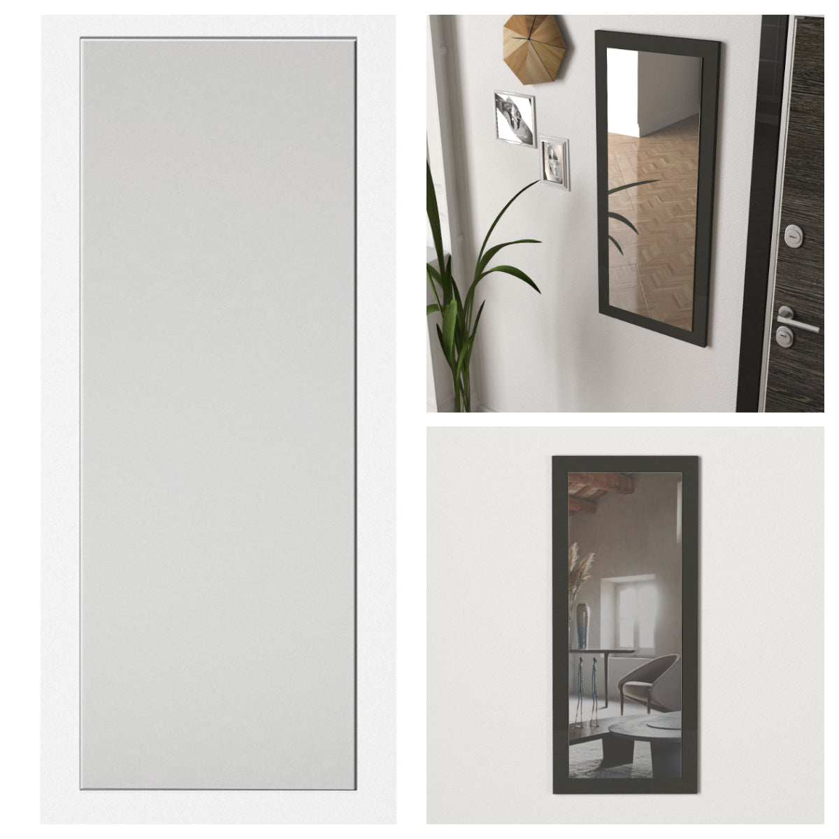 אלניס DE0101 - לבן - מראת גוף