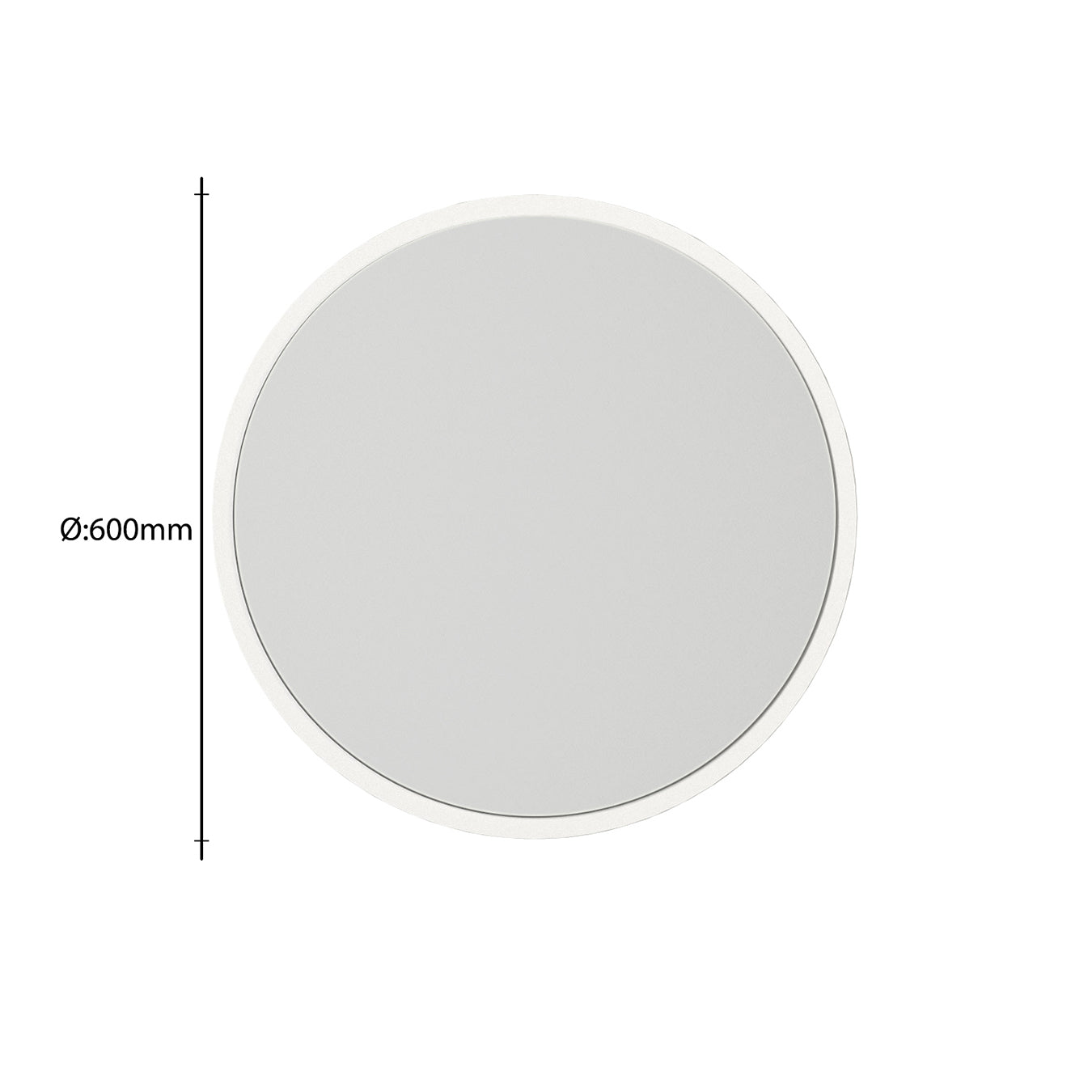 קייטי - אגוז בהיר - מראה עגולה DE0109