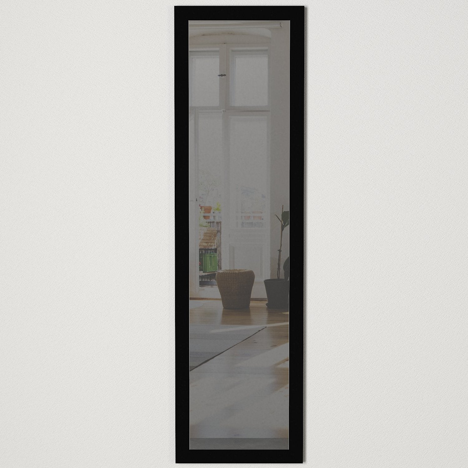 דיאה DE0113 שחור – מראת קיר מלבנית